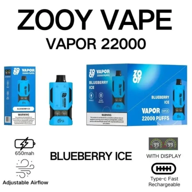 Disposable Zooy Vapes VAPOR 22000 Puffs