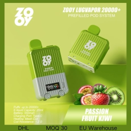 Zooy LugVapor + PrefilledPod Puffs Disposable Vape Wholesale Rechargeable