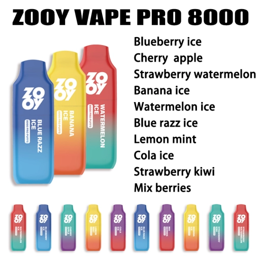 Zooy Vape PRO 8000 Puffs Wholesale Price