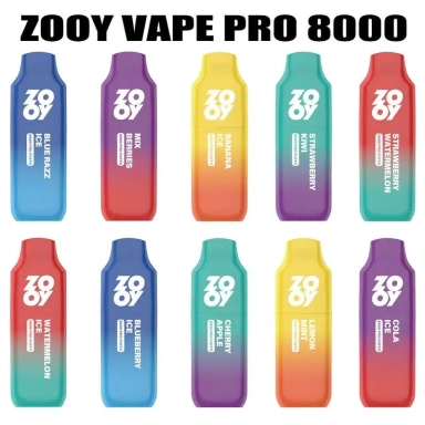 Zooy Plus 8000 Puffs Disposable Vape Bar
