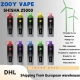 Zooy shisha Vapes 25000 Puffs Recharge
