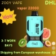 Zooy Disposable Vapes 22000 Puffs Supplier