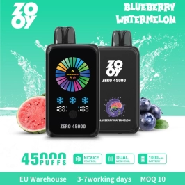 Customizable Disposable Zooy Bar ZERO Vape 45000 Puffs Wholesale Juice Flavors