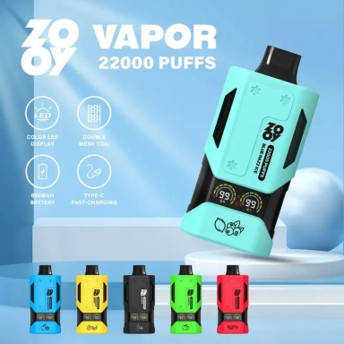 Zooy 22000 Puffs VAPOR Disposable Vape Bar
