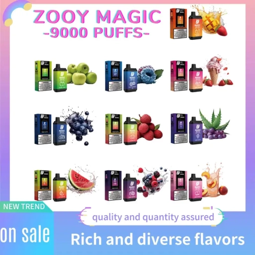 Bestseller Disposable Zooy Vapes 9000 Puffs MAGIC Rechargeable