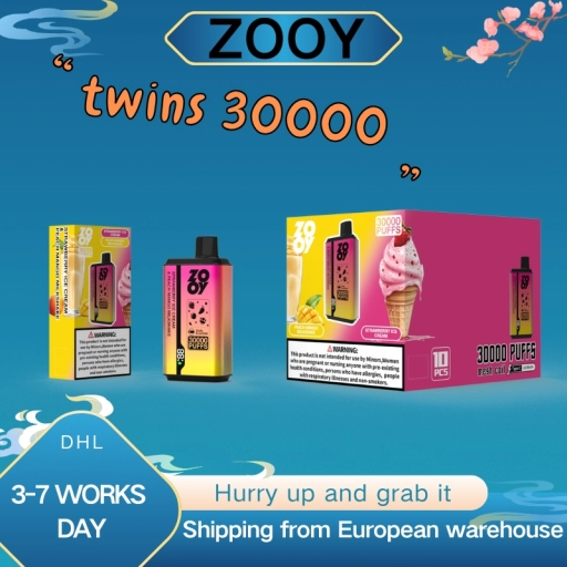 Disposable Zooy DUAL 30000 Puffs Vape Wholesale Recharge
