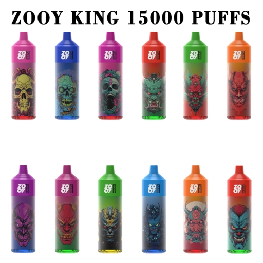 Top Selling Zooy Bar 15000 Puffs Vapes KING Nicotine