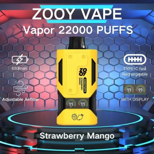 Bestseller Zooy Large Puffs 22000 Vape Wholesale