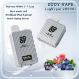 Zooy LugVapor + 20000+ Puffs Nederland Vape Pro Eu Warehouse