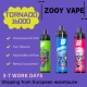 Europe Zooy Tornado 16000 Puffs Vape