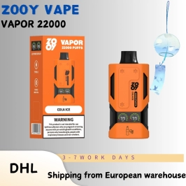 2025'S Top Sellers Disposable Zooy Vape vapor 22000 Puffs Nicotine