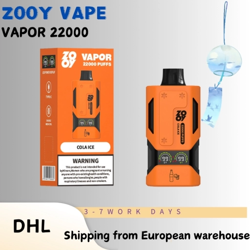 2025'S Top Sellers Disposable Zooy Vape vapor 22000 Puffs Nicotine