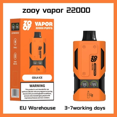 Wholesale Zooy Disposable Vape Pro Bar VAPOR 22000 Puffs Nederland Vape Pro