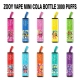 Oem Zooy Disposable Vape 3000 Puffs MIN COLA BOTTLE