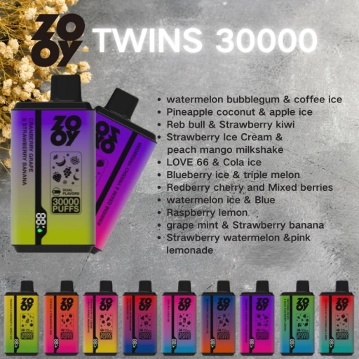 Disposable Zooy Bar Vape 30000 Puffs