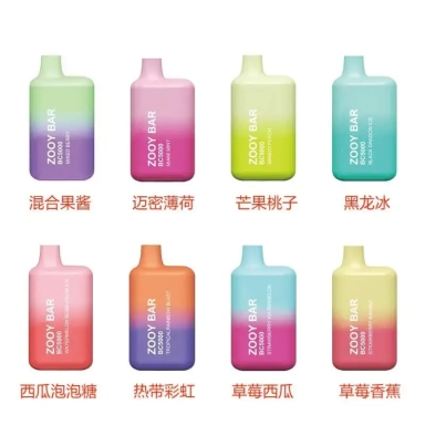 Zooy Bar Disposable Vape 5000 Puffs