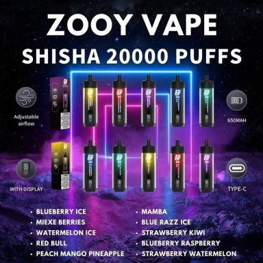 Zooy 20000 Puffs Disposable E-cigarettes