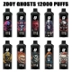 Disposable Zooy Bar Ghosts 12000 Puffs Vape Wholesale Price Rechargeable
