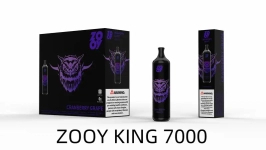 Zooy 7000 Puffs Disposable Vapes KING Nicotine