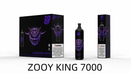 Zooy 7000 Puffs Disposable Vapes KING Nicotine