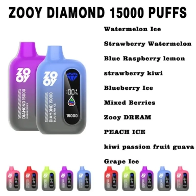 Zooy Bar Disposable Vape DIAMOND 15000 Puffs