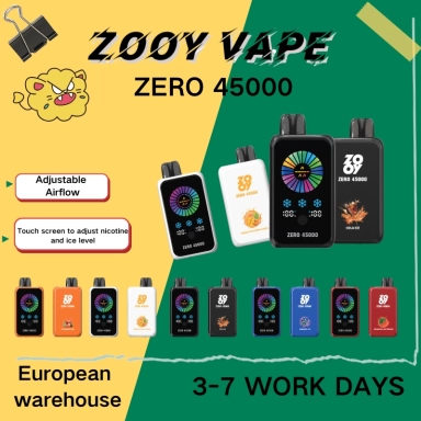 Wholesale Zooy 45000 Puffs Nederland ZERO Disposable Vape Pro Pen
