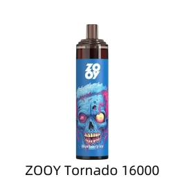 Disposable Zooy Tornado Vape 16000 Puffs Juice Flavors