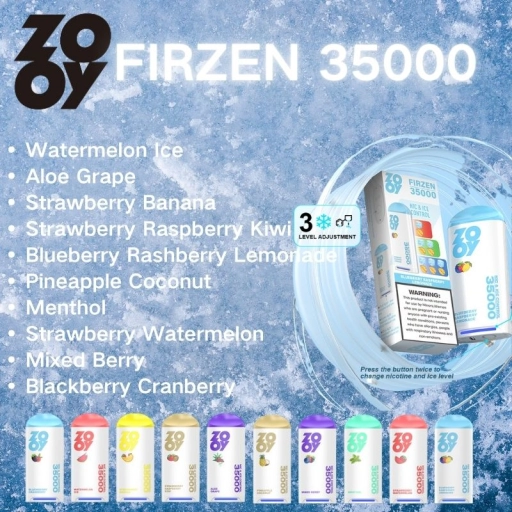 Zooy Vape 35000 Puffs Wholesale Juice Flavors