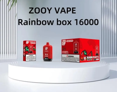 Wholesale Zooy Rainbow box Disposable Vape 16000 Puffs