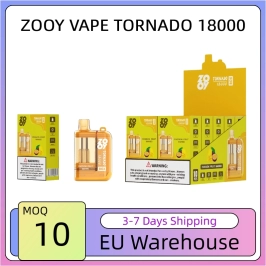 2025'S Finest Vaping Zooy Bar TORNADO BOX Disposable Vape 18000 Puffs Nederland