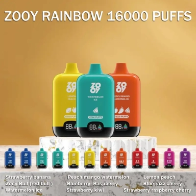 Zooy Vapes Rainbow box 16000 Puffs