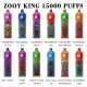 2024 Best Selling Zooy Vape 15000 Puffs Wholesale Price Recharge