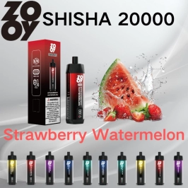 Premium Zooy Vape 20000 Puffs SHISHA Wholesale Rechargeable
