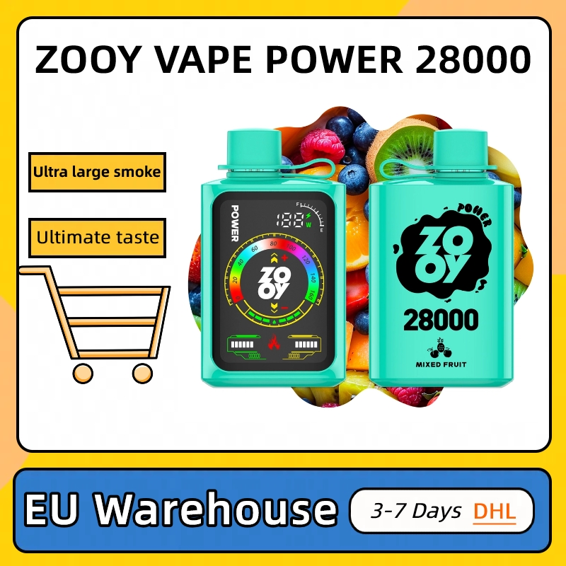 Zooy 28000 Puffs Nederland POWER Disposable Vape Pro Pen