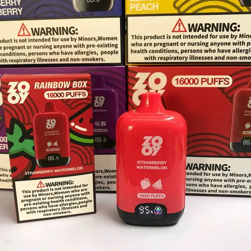 Zooy 16000 Puffs Rainbow box Eu Warehouse