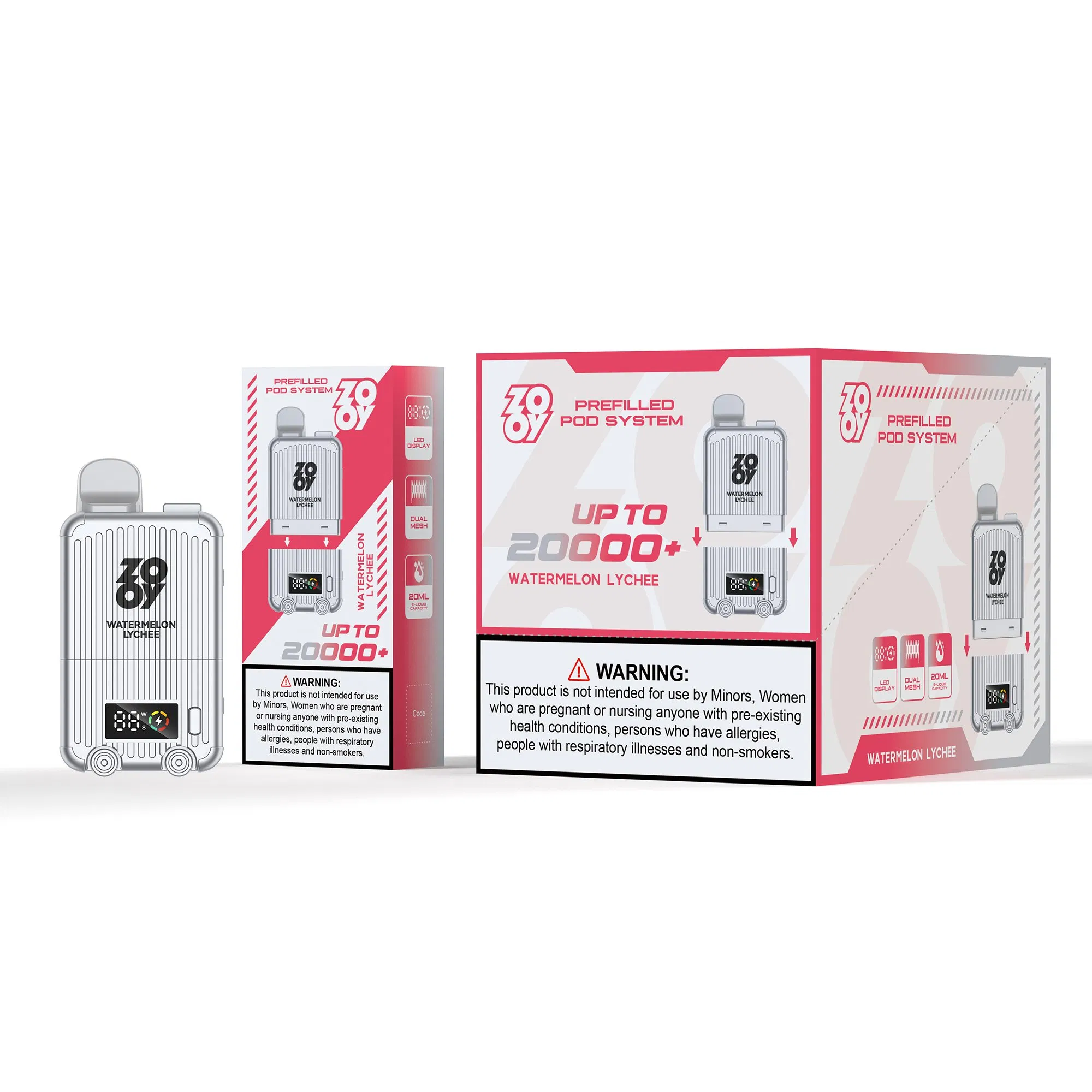 Zooy Disposable Vape Pro Bar 20000 Puffs Nederland LugVapor + E-cigarettes