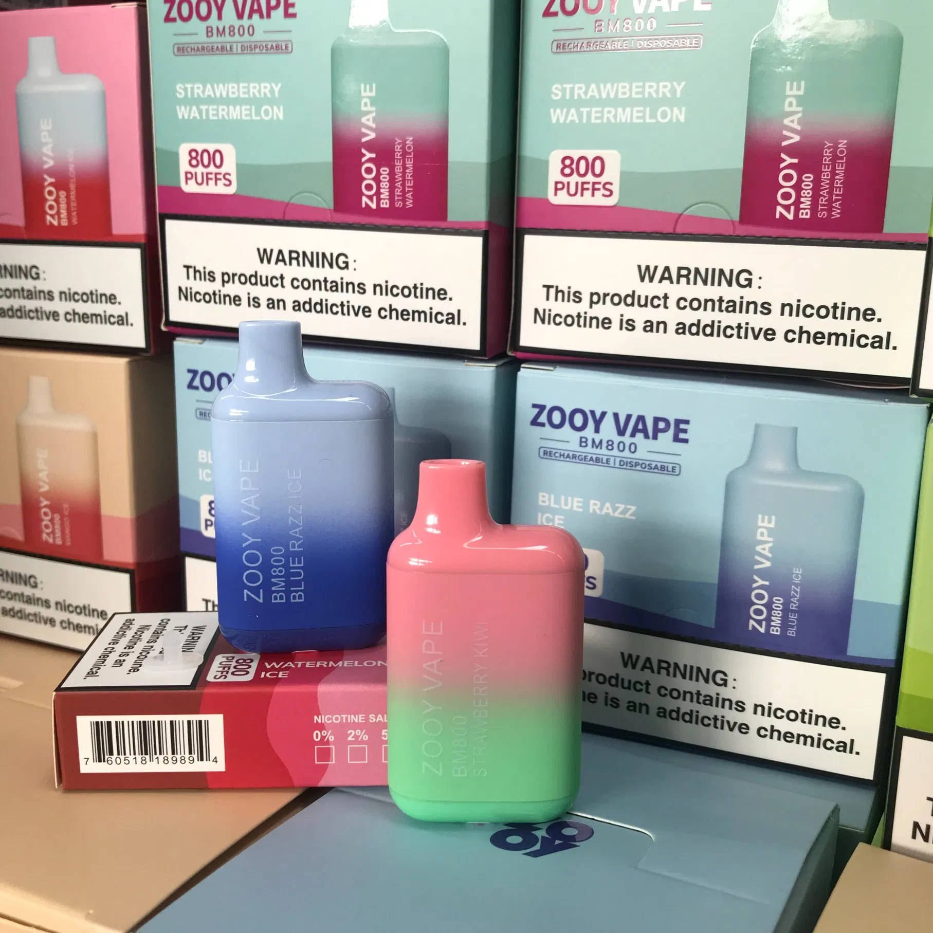 Zooy LARGE Puffs Nederland 800 Vape Pro