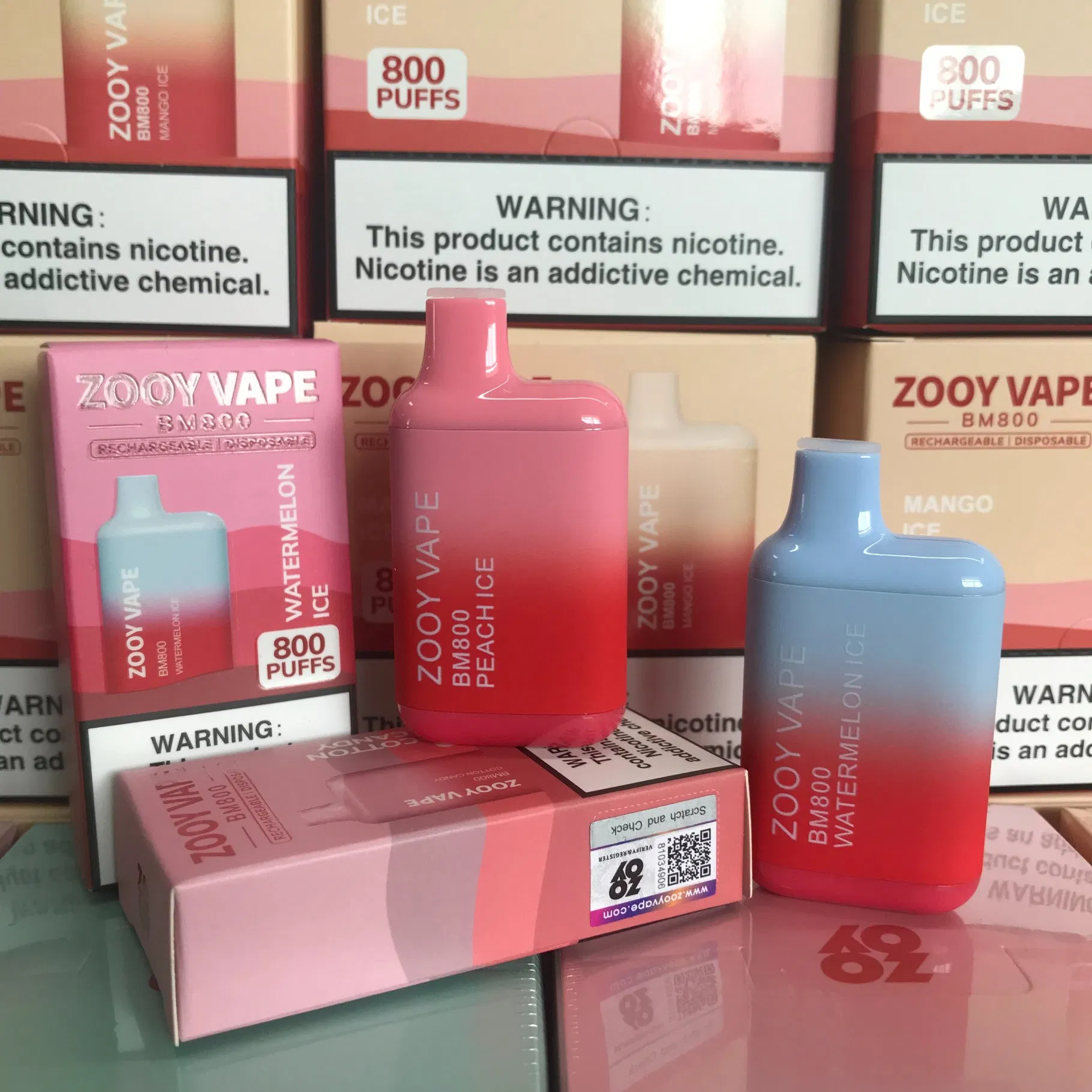 Zooy LARGE Puffs Nederland 800 Vape Pro