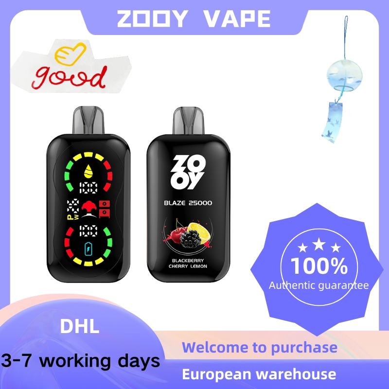 Wholesale Zooy Bar 25000 Puffs Nederland blaze Disposable Vape Pro Bar