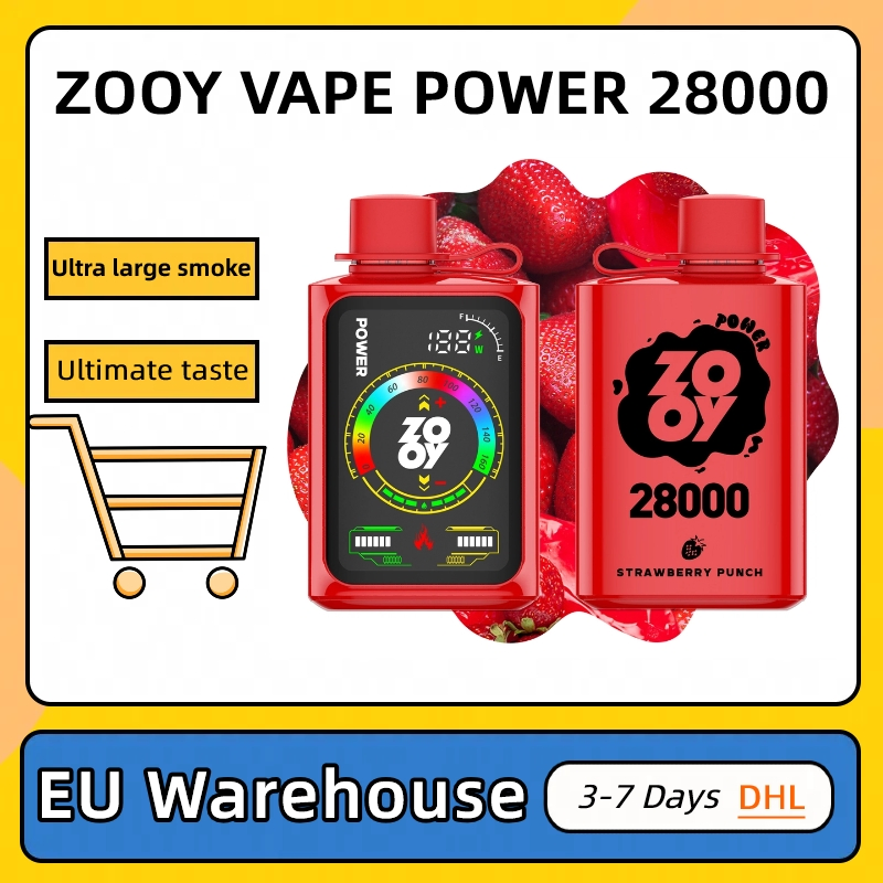 Zooy Bar POWER Disposable Vape Pro 28000 Puffs Nederland