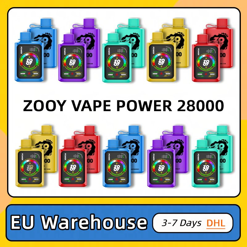 Zooy Bar POWER Disposable Vape Pro 28000 Puffs Nederland