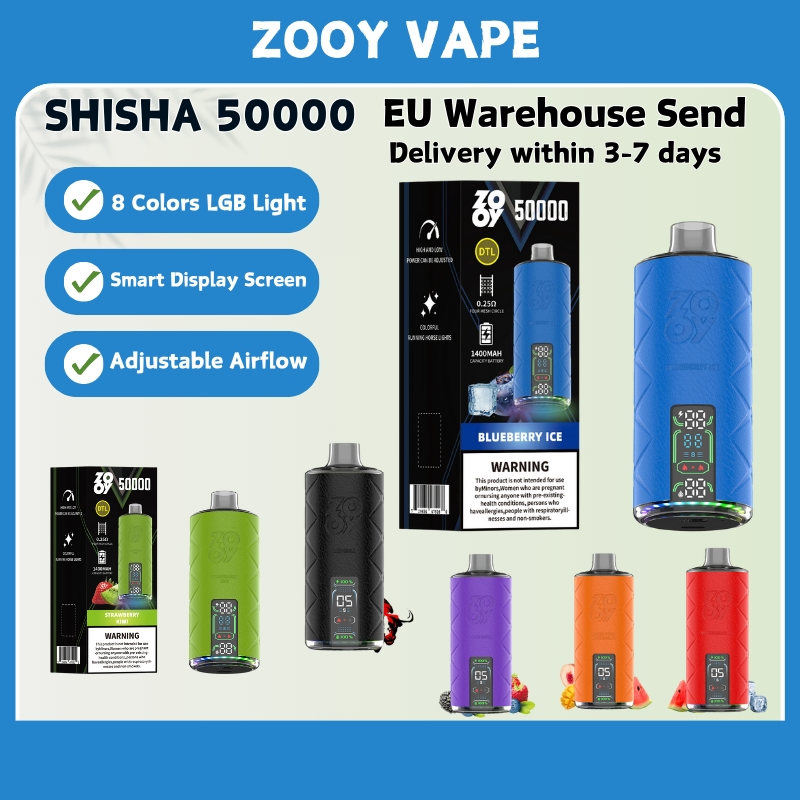Wholesale Zooy Vape Pro Big Puffs Nederland 50000