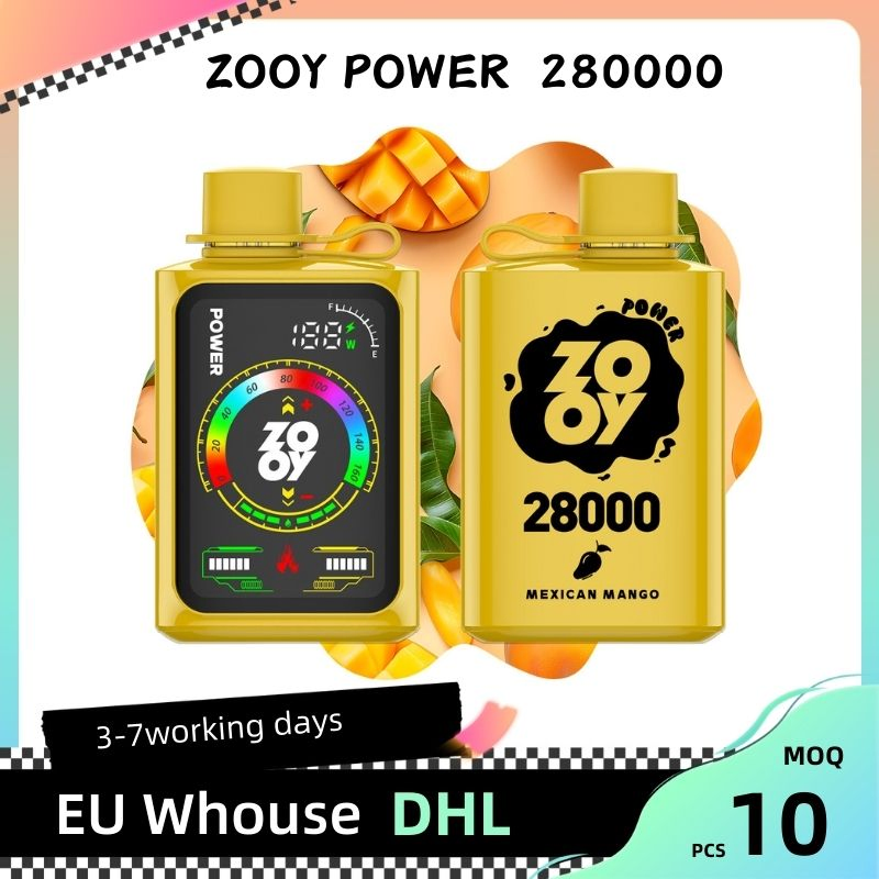 Zooy Disposable Vape Pro Bar 28000 LARGE Puffs Nederland E-cigarettes