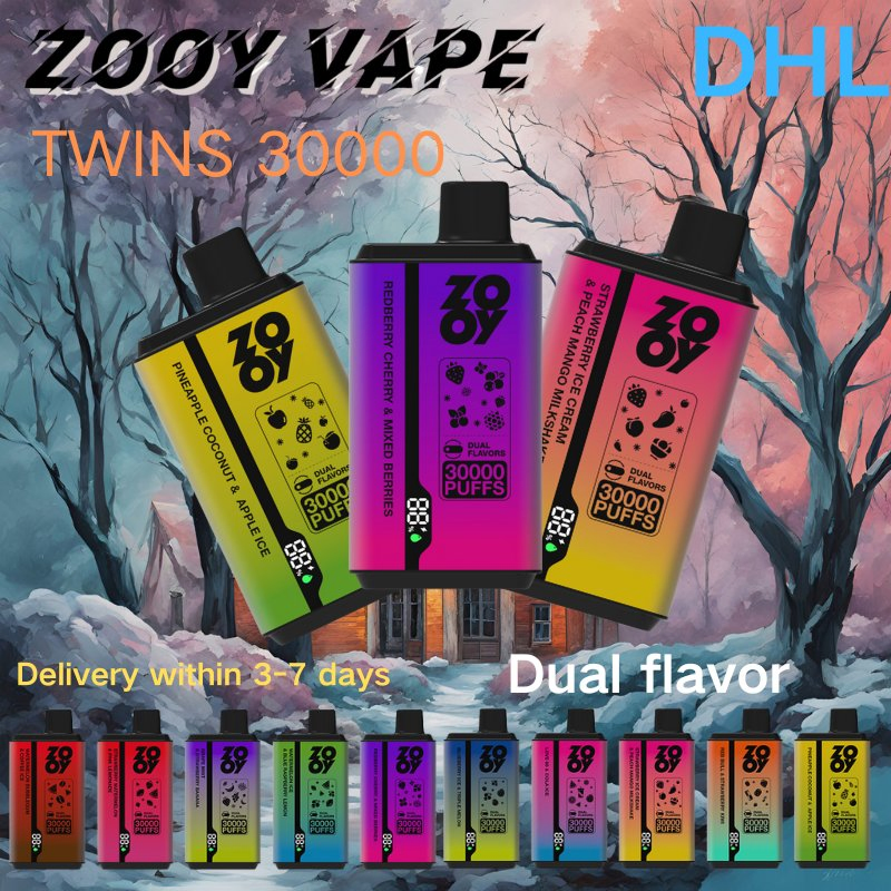 Wholesale Zooy Disposable Vape Pro Bar 30000 LARGE Puffs Nederland E-cigarettes