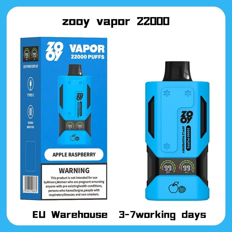 Zooy Disposable Vape Pro Bar 22000 LARGE Puffs Nederland E-cigarettes