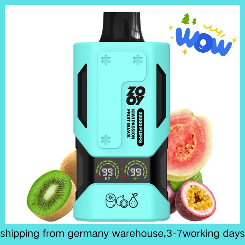 Zooy Disposable Vape Pro Bar 22000 LARGE Puffs Nederland E-cigarettes