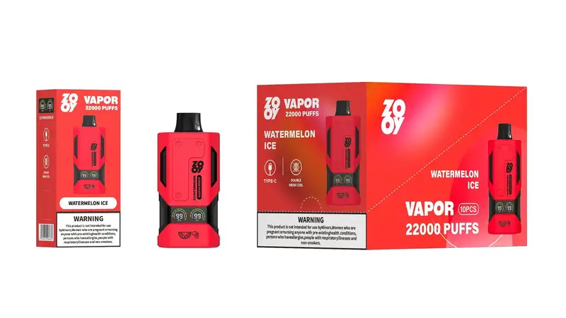 Zooy Bar VAPOR 22000 Puffs Disposable Vape