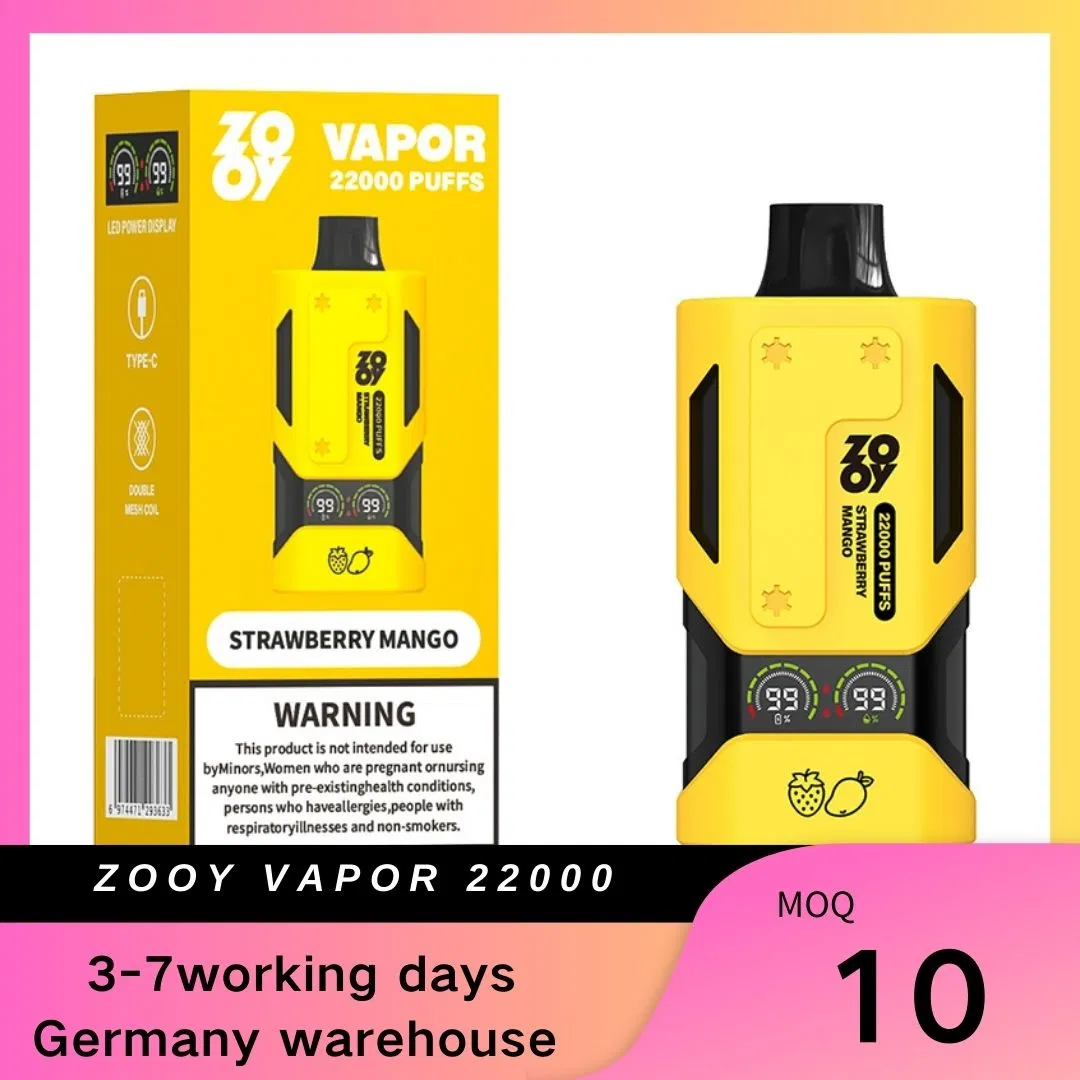 Zooy 22000 Puffs Nederland VAPOR Vape Pro