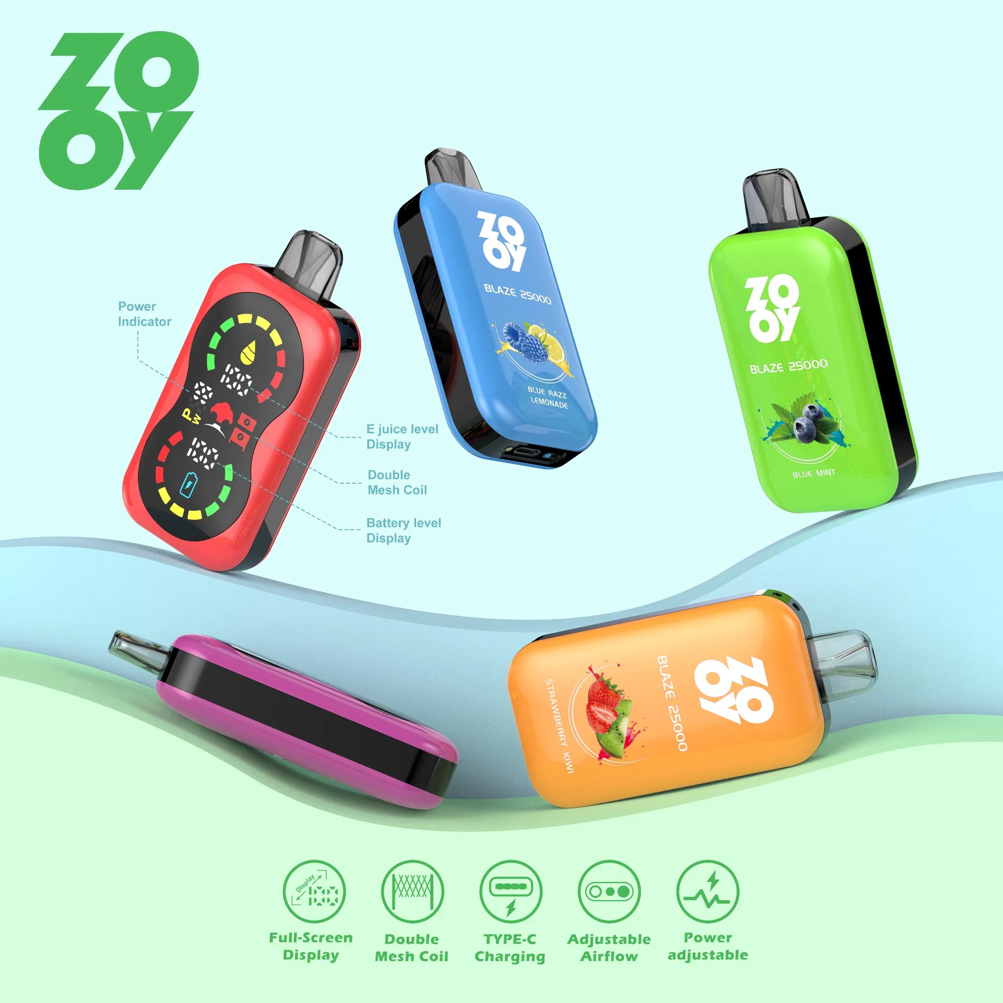 Wholesale Disposable Zooy BLAZE Vape Pro 25000 Puffs Nederland