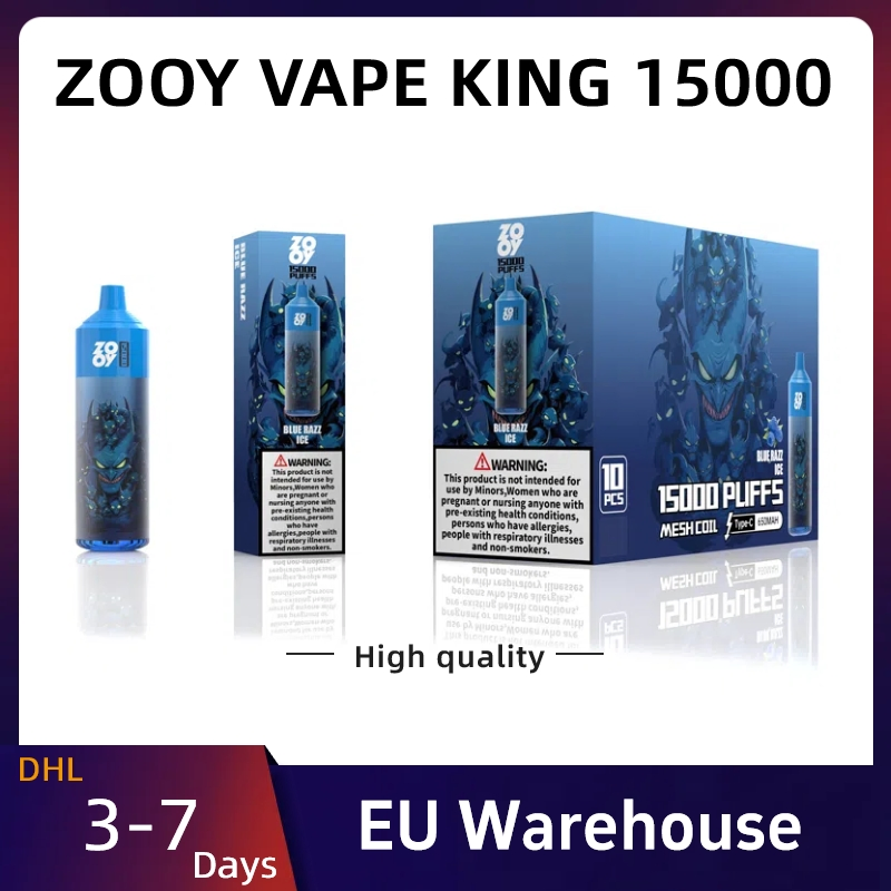 Zooy KING Disposable Vape Pro 15000 Puffs Nederland